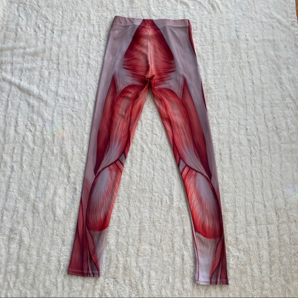 COPY - GEARBUNCH Realistic Human Muscles XS Leggings - Picture 2 of 6
